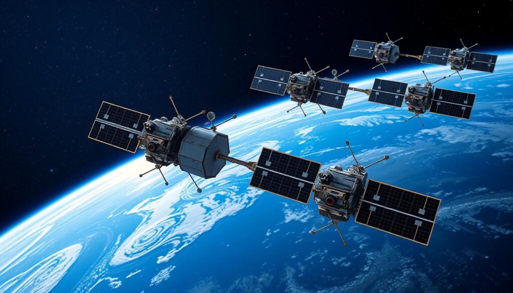 GPS satellites GPS satellites