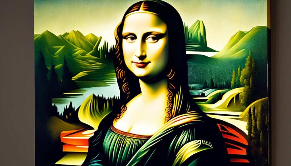 Mona Lisa's enigmatic facial features Mona Lisa's enigmatic facial features