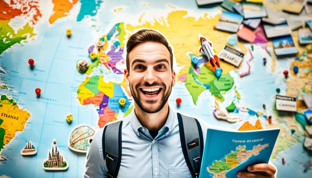 research travel destination