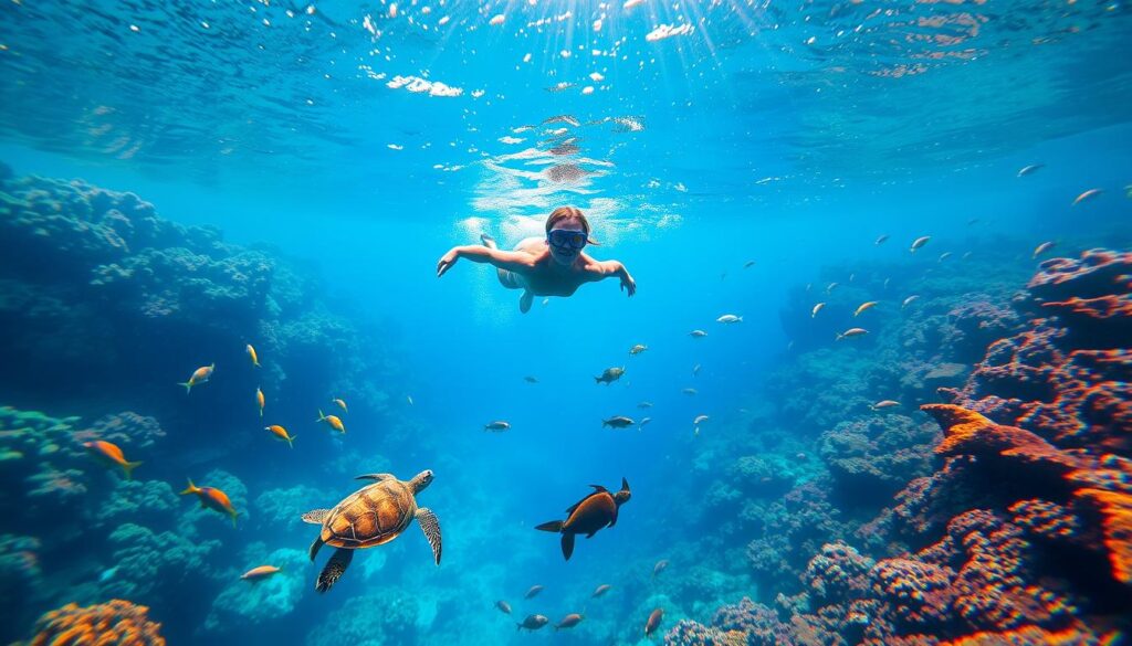 snorkeling with marine life snorkeling with marine life